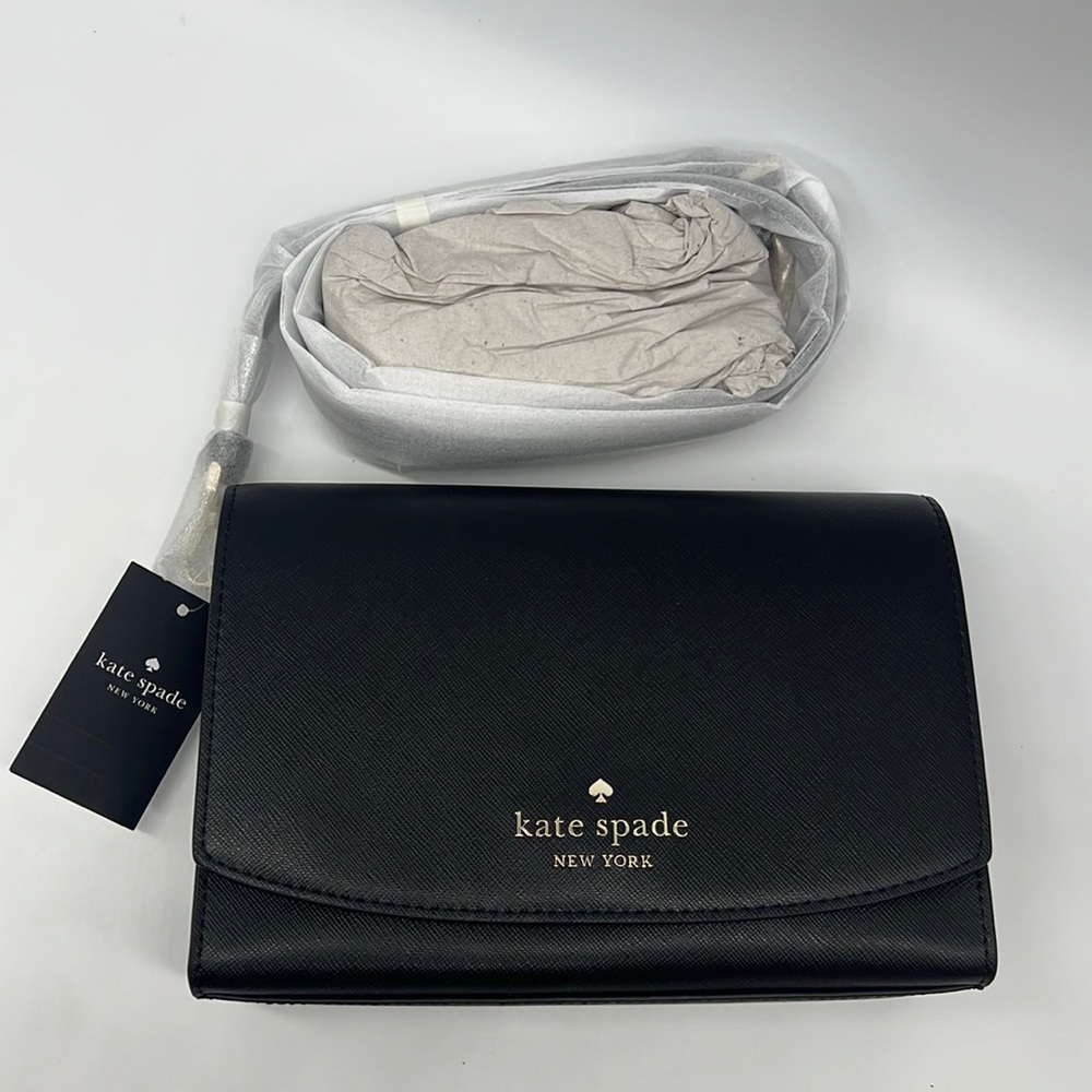 Kate Spade Carson Convertible Crossbody Black